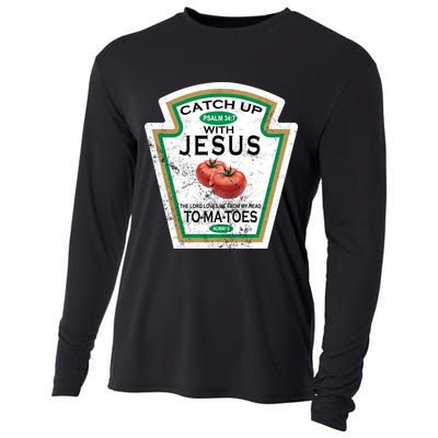 Catch Up With Jesus Vintage Cooling Performance Long Sleeve Crew