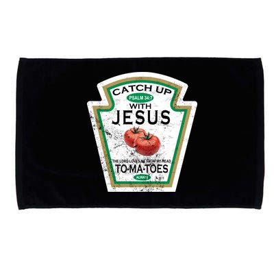 Catch Up With Jesus Vintage Microfiber Hand Towel