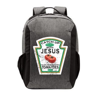 Catch Up With Jesus Vintage Vector Backpack