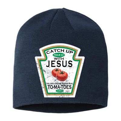 Catch Up With Jesus Vintage Sustainable Beanie