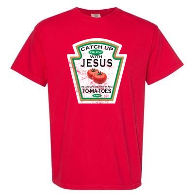 Catch Up With Jesus Vintage Garment-Dyed Heavyweight T-Shirt