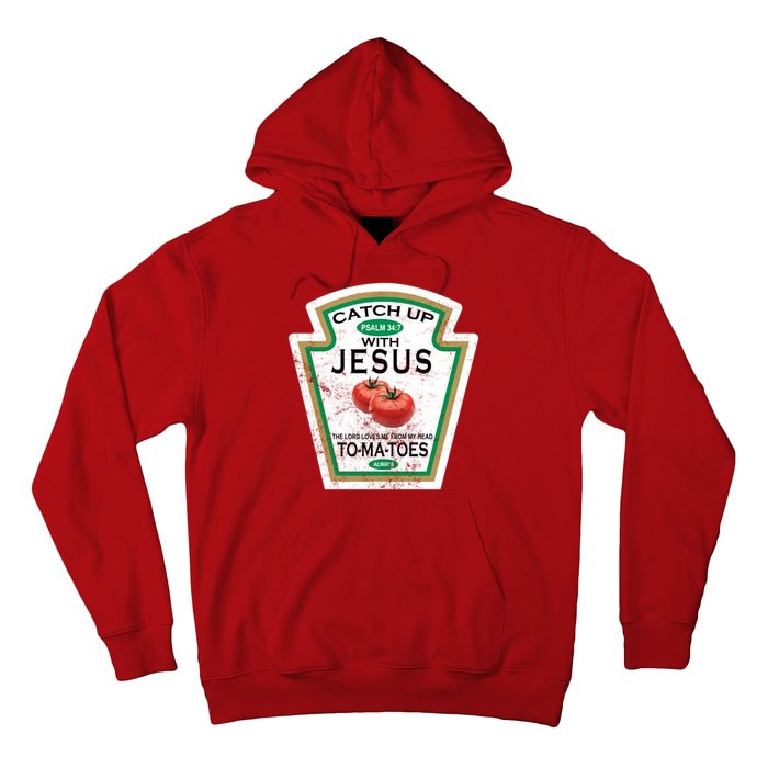 Catch Up With Jesus Vintage Hoodie