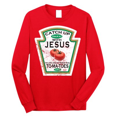 Catch Up With Jesus Vintage Long Sleeve Shirt