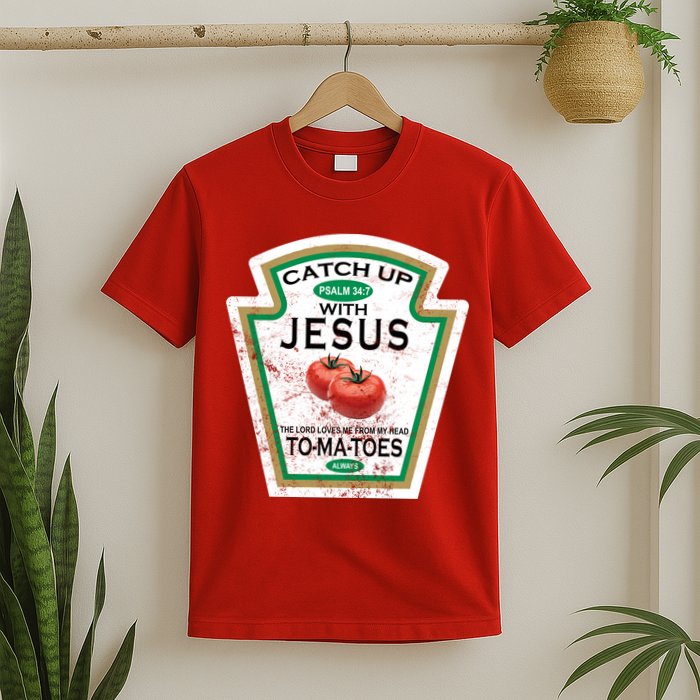 Catch Up With Jesus Vintage T-Shirt