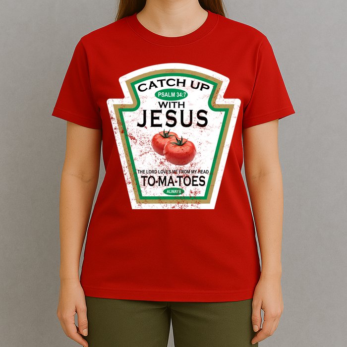 Catch Up With Jesus Vintage T-Shirt
