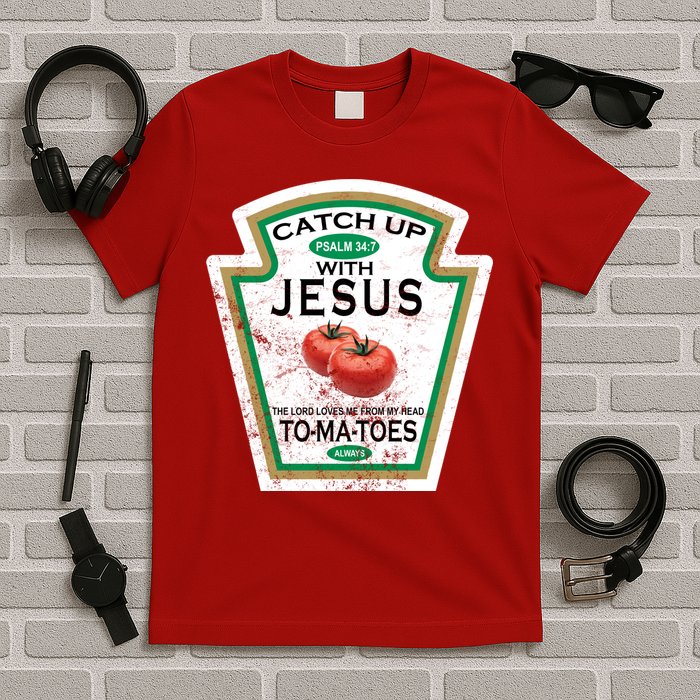 Catch Up With Jesus Vintage T-Shirt