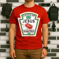 Catch Up With Jesus Vintage T-Shirt