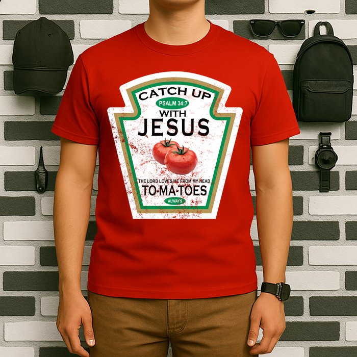 Catch Up With Jesus Vintage T-Shirt