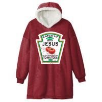 Catch Up With Jesus Vintage Hooded Wearable Blanket