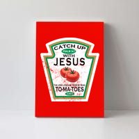 Catch Up With Jesus Vintage Canvas