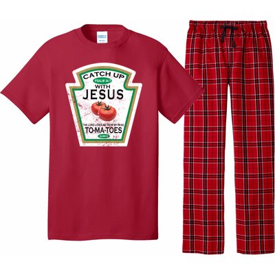 Catch Up With Jesus Vintage Pajama Set