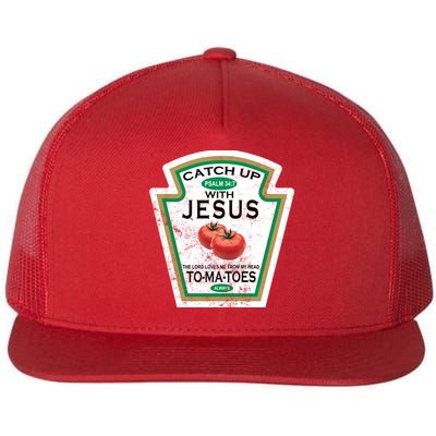 Catch Up With Jesus Vintage Flatbill Hat