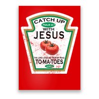 Catch Up With Jesus Vintage Poster