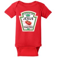 Catch Up With Jesus Vintage Baby Bodysuit