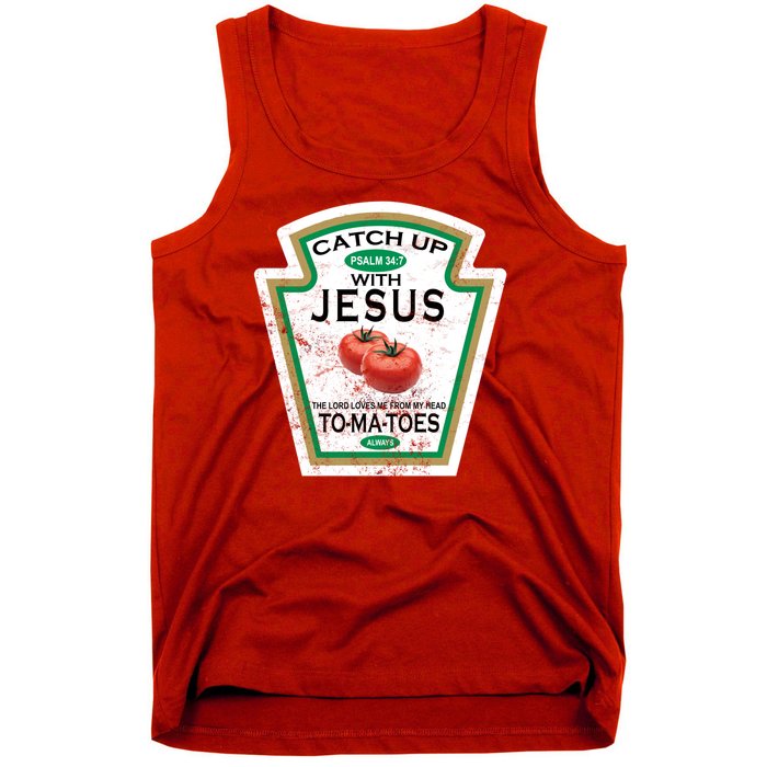 Catch Up With Jesus Vintage Tank Top