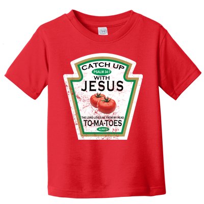 Catch Up With Jesus Vintage Toddler T-Shirt