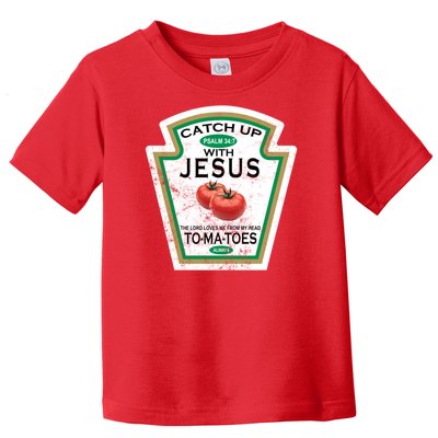 Catch Up With Jesus Vintage Toddler T-Shirt