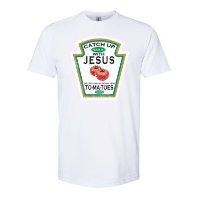 Catch Up With Jesus Vintage Softstyle CVC T-Shirt