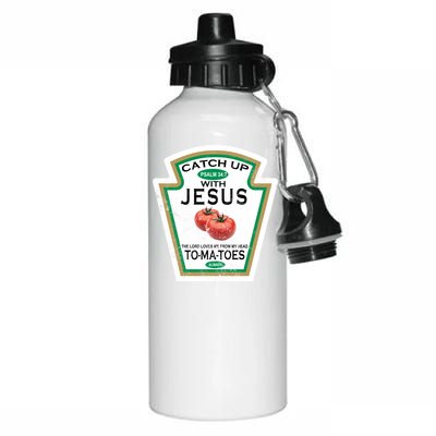 Catch Up With Jesus Vintage Aluminum Water Bottle