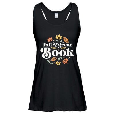 Cozy Up with a Captivating Autumn Read for Educators Ladies Essential Flowy Tank