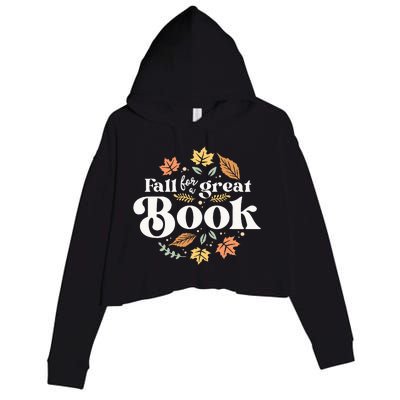 Cozy Up with a Captivating Autumn Read for Educators Crop Fleece Hoodie