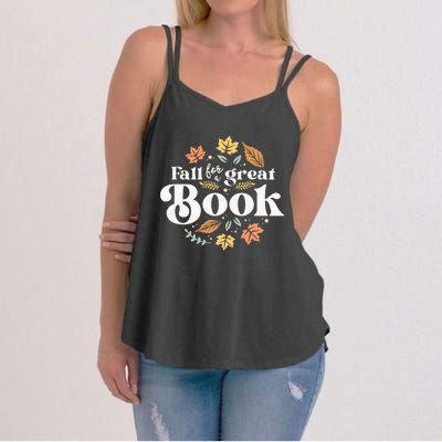 Cozy Up with a Captivating Autumn Read for Educators Women's Strappy Tank