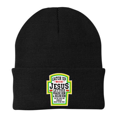 Catch Up With Jesus He Loves Me From My Head To-Ma-Toes Beanie