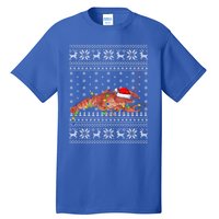 Crawfish Ugly Xmas Style Santa Crawfish Christmas Gift Tall T-Shirt