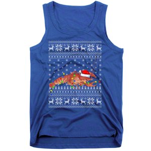 Crawfish Ugly Xmas Style Santa Crawfish Christmas Gift Tank Top