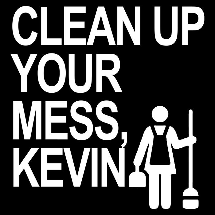 Clean Up Your Mess Kevin 16 in Basic Backpack