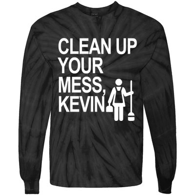 Clean Up Your Mess Kevin Tie-Dye Long Sleeve Shirt