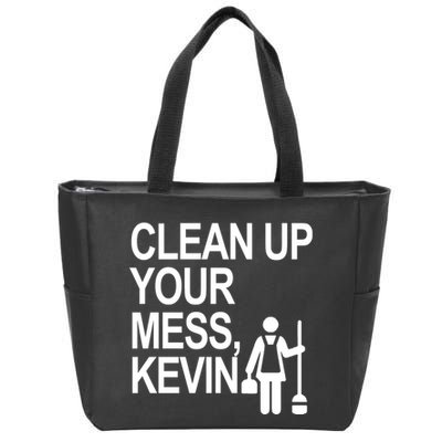Clean Up Your Mess Kevin Zip Tote Bag