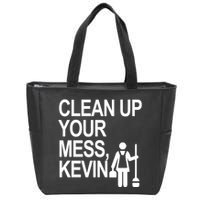 Clean Up Your Mess Kevin Zip Tote Bag