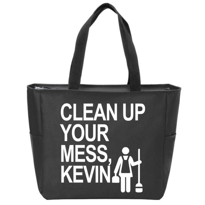 Clean Up Your Mess Kevin Zip Tote Bag