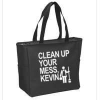 Clean Up Your Mess Kevin Zip Tote Bag