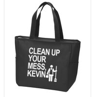 Clean Up Your Mess Kevin Zip Tote Bag