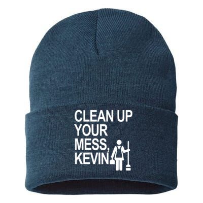 Clean Up Your Mess Kevin Sustainable Knit Beanie