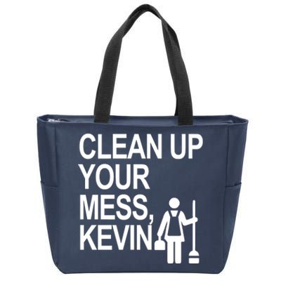 Clean Up Your Mess Kevin Zip Tote Bag