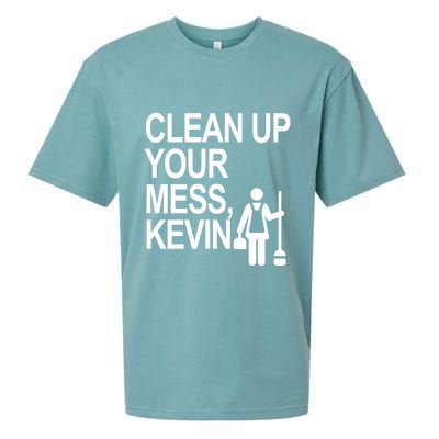 Clean Up Your Mess Kevin Sueded Cloud Jersey T-Shirt