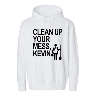 Clean Up Your Mess Kevin Garment-Dyed Fleece Hoodie