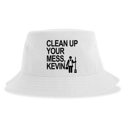 Clean Up Your Mess Kevin Sustainable Bucket Hat