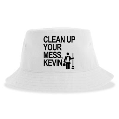 Clean Up Your Mess Kevin Sustainable Bucket Hat