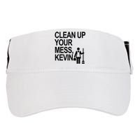 Clean Up Your Mess Kevin Adult Drive Performance Visor