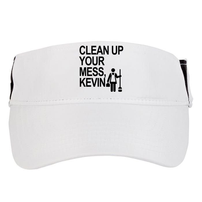 Clean Up Your Mess Kevin Adult Drive Performance Visor