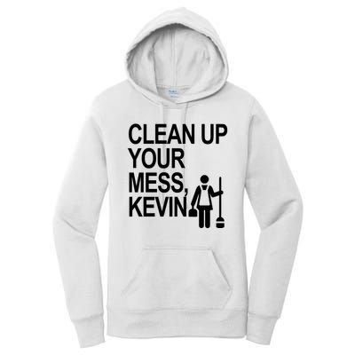 Clean Up Your Mess Kevin Women's Pullover Hoodie