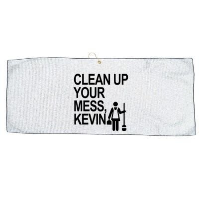 Clean Up Your Mess Kevin Large Microfiber Waffle Golf Towel
