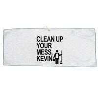 Clean Up Your Mess Kevin Large Microfiber Waffle Golf Towel