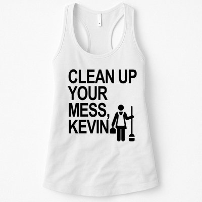 Clean Up Your Mess Kevin Womens Tank Top