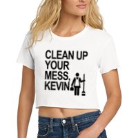 Clean Up Your Mess Kevin Crop Top
