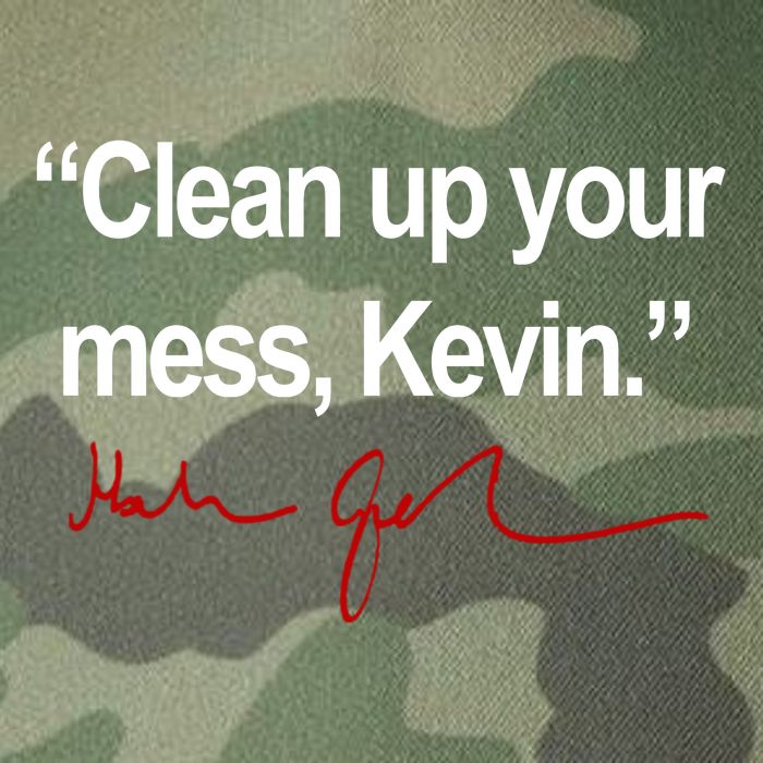Clean Up Your Mess Kevin Political Legacy Tie Dye Trucker Hat
